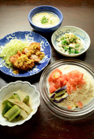 【きじまりゅうたの料理教室16年7月】冷た〜いトマトそうめんの献立
