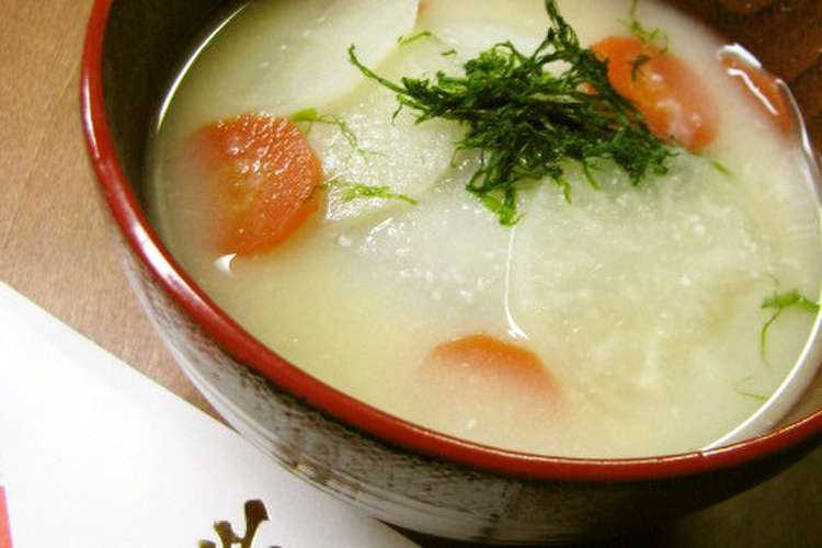 香川の雑煮 あんもち雑煮 レシピ 作り方 By ぶるーぽぴー クックパッド