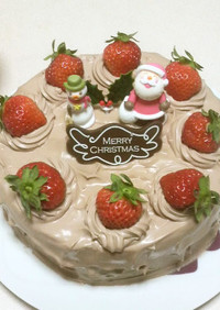 クリスマスケーキ　チョコレート１８型