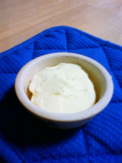 手作りバター北海道牧場直伝の写真