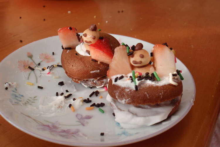 ミニ ドーナツケーキ レシピ 作り方 By ぷくぷくひろりん クックパッド