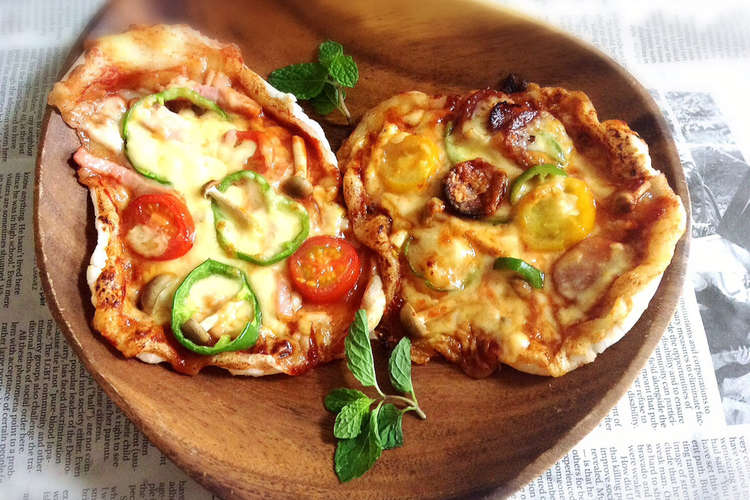 御節に飽きたら カリッと 餅ピザ レシピ 作り方 By ｋｕｎｉちゃん クックパッド 簡単おいしいみんなのレシピが371万品