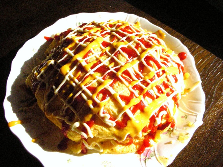 ♡キャベツと魚肉ソーセージのオムサラダ♡の画像