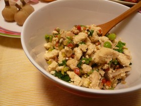 お野菜たっぷり懐かしの炒り豆腐☆