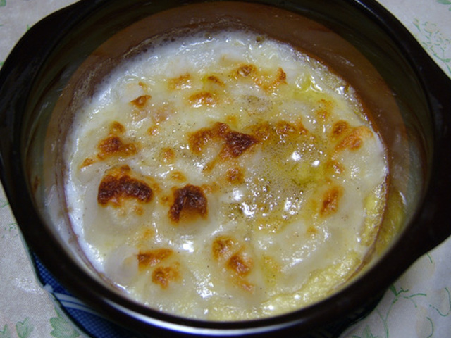 お餅消費に 餅チーズグラタン レシピ 作り方 By ももんがマミィ クックパッド