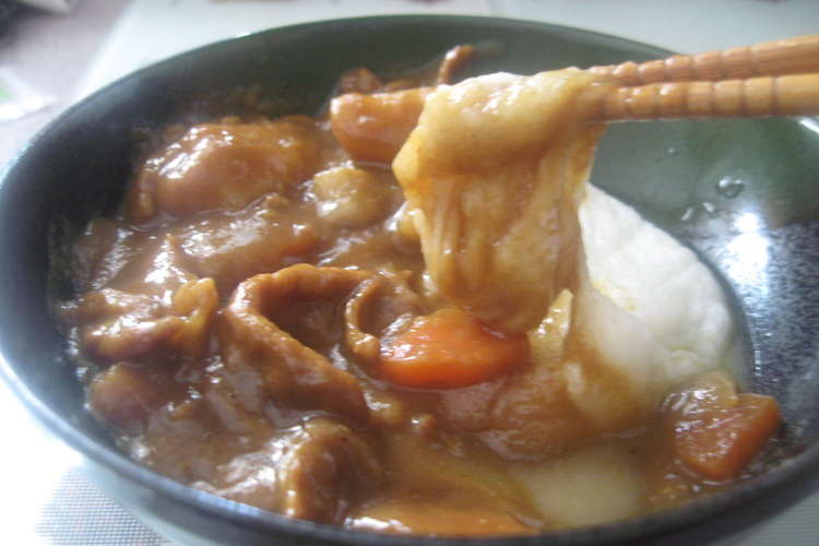 簡単 お餅 カレー カレーモチモチ レシピ 作り方 By よちりんの娘 クックパッド 簡単おいしいみんなのレシピが350万品
