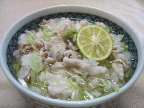 豚の汁かけ飯