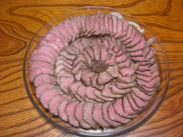 簡単でおいしい肉のタタキの画像