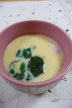 白だしだけで!ちゃちゃっと茶碗蒸し♪
