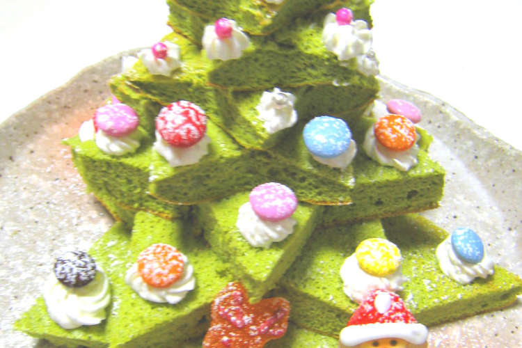 ツリー型クリスマスシフォンケーキ レシピ 作り方 By Yamita クックパッド 簡単おいしいみんなのレシピが349万品