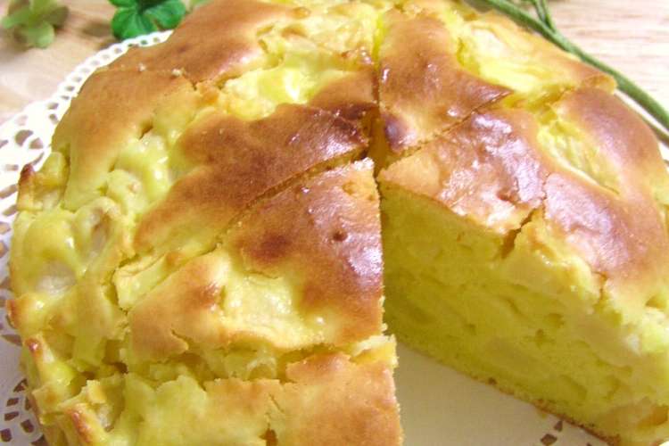 ホットケーキミックス チーズりんごケーキ レシピ 作り方 By Komomoもも クックパッド