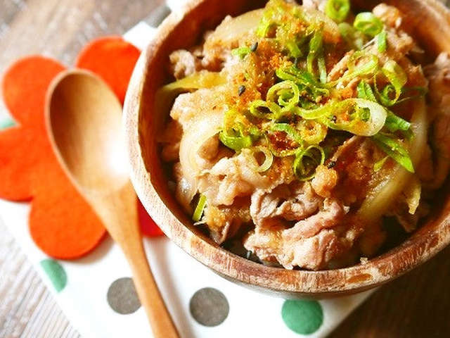 あっさり丼 レシピ 500 トップ画像のレシピ