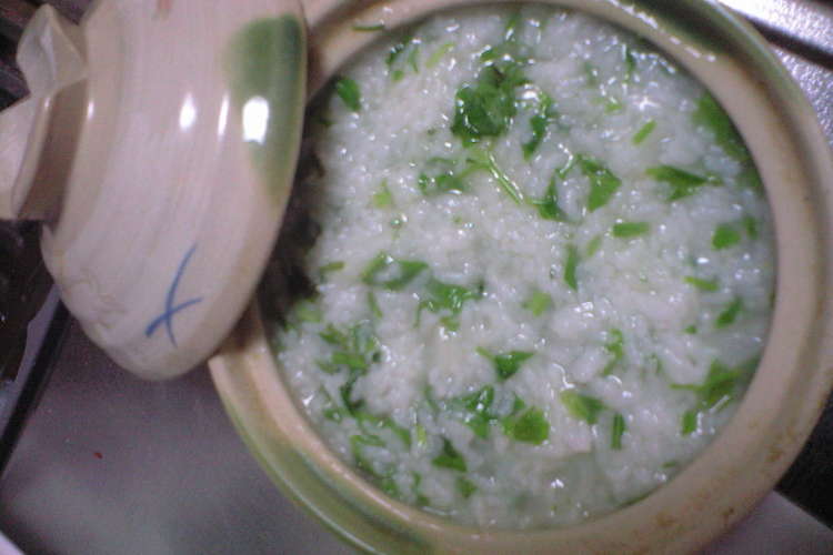 昆布茶で七草粥 レシピ 作り方 By おにぎりちょうだい クックパッド 簡単おいしいみんなのレシピが352万品
