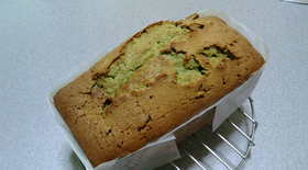 ふんわり✿抹茶パウンドケーキ