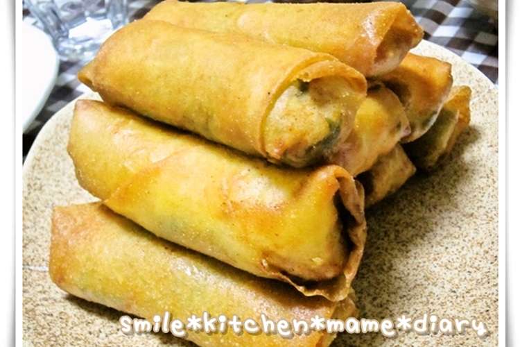 柔らか 大葉ささみチーズの春巻き レシピ 作り方 By ちこちー クックパッド 簡単おいしいみんなのレシピが360万品
