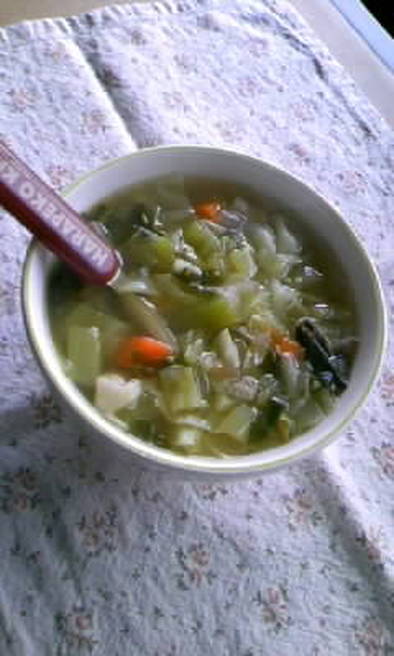 満腹＊野菜たっぷりスープの写真