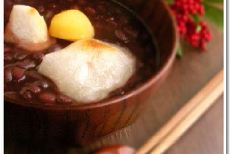 圧力鍋で簡単美味しい 我が家のぜんざい レシピ 作り方 By Jun I クックパッド