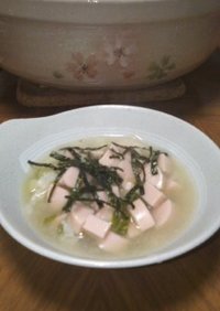 【魚ソ】米から土鍋で出汁粥(卵無し雑炊)