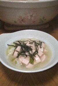 【魚ソ】米から土鍋で出汁粥(卵無し雑炊)