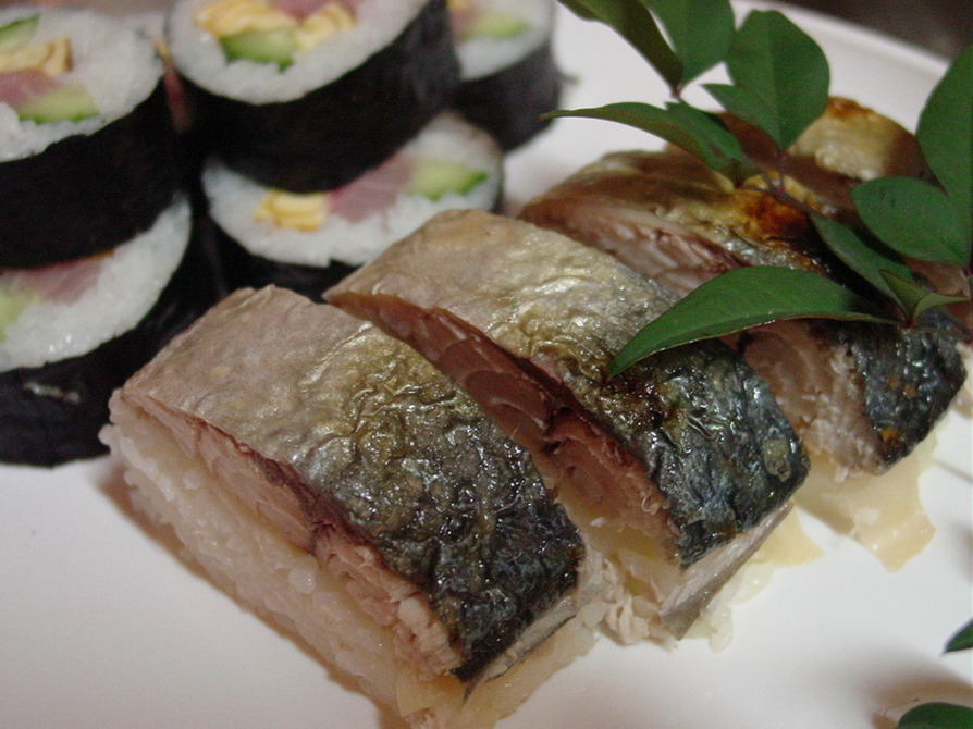 焼き鯖寿司*｀0´*の画像