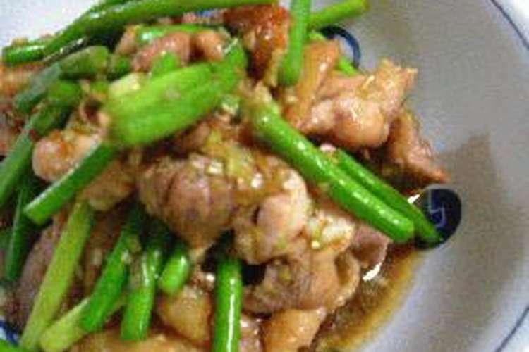 激うま にんにくの芽と鶏肉の甘辛炒め レシピ 作り方 By みのりママ クックパッド 簡単おいしいみんなのレシピが370万品