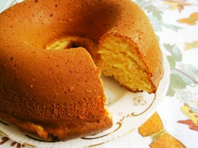 糖類少なめ♪物凄~いしっとり簡単ケーキ