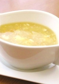 ∮ とろり～ん♬♪中華風コーンスープ ∮