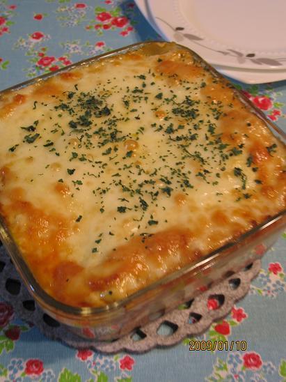 簡単な自家製ラザニアのレシピ