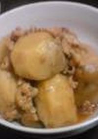 里芋と鶏皮の煮物