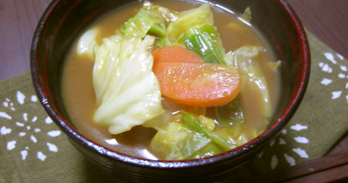 残りカレーでカレー鍋風スープカレー♪ by バーサン 【クックパッド】 簡単おいしいみんなのレシピが339万品