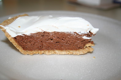 チョコレートムースパイの写真