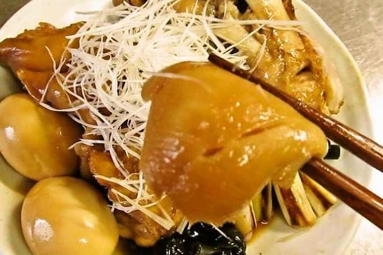 沖縄の豚足煮込み 足ティビチ レシピ 作り方 By クッキングsパパ クックパッド