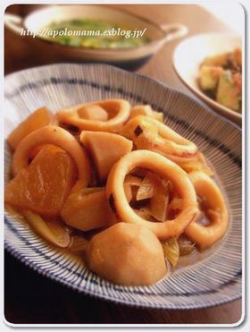 和の食卓に!烏賊と里芋大根のほっこり煮♪