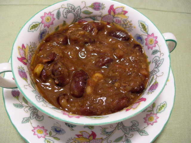 ドクターペッパーチリのレシピ