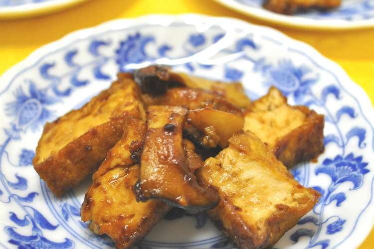 子供が大好きな味 厚揚げの甘味噌炒め レシピ 作り方 By さとみわ クックパッド