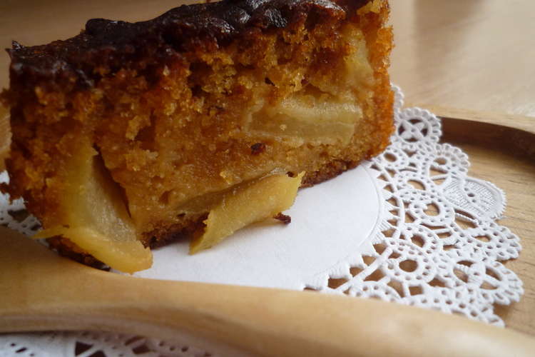 簡単 大人の味 アップルキャラメルケーキ レシピ 作り方 By こはひな クックパッド