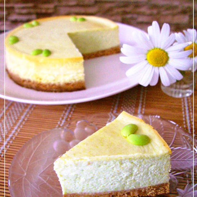 超濃厚 枝豆のチーズケーキ レシピ 作り方 By 梨華ちゃん クックパッド