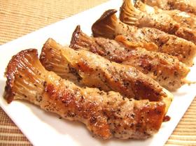 簡単♪うまうま!エリンギ肉巻きソテー