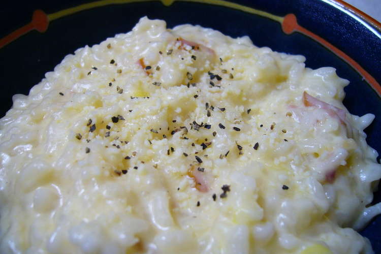 残りご飯で チーズたっぷりチーズリゾット レシピ 作り方 By わのなの クックパッド 簡単おいしいみんなのレシピが352万品