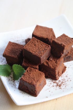 バレンタインに生チョコ♡