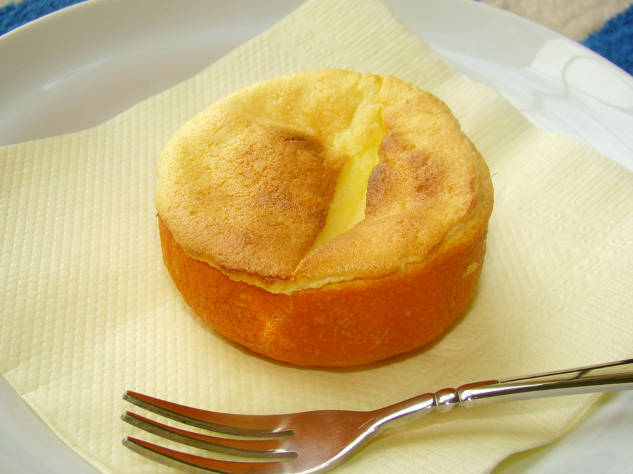 オレンジスフレチーズケーキ♪の画像