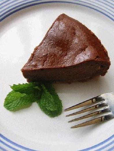 ★どっしり濃厚★チョコレートチーズケーキの写真