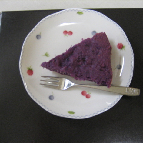簡単☆紫イモのケーキ