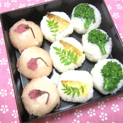 お花見弁当✿簡単！桜てまり寿司✿の写真