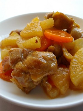 ◆大根と鶏肉のスピードおかず◆