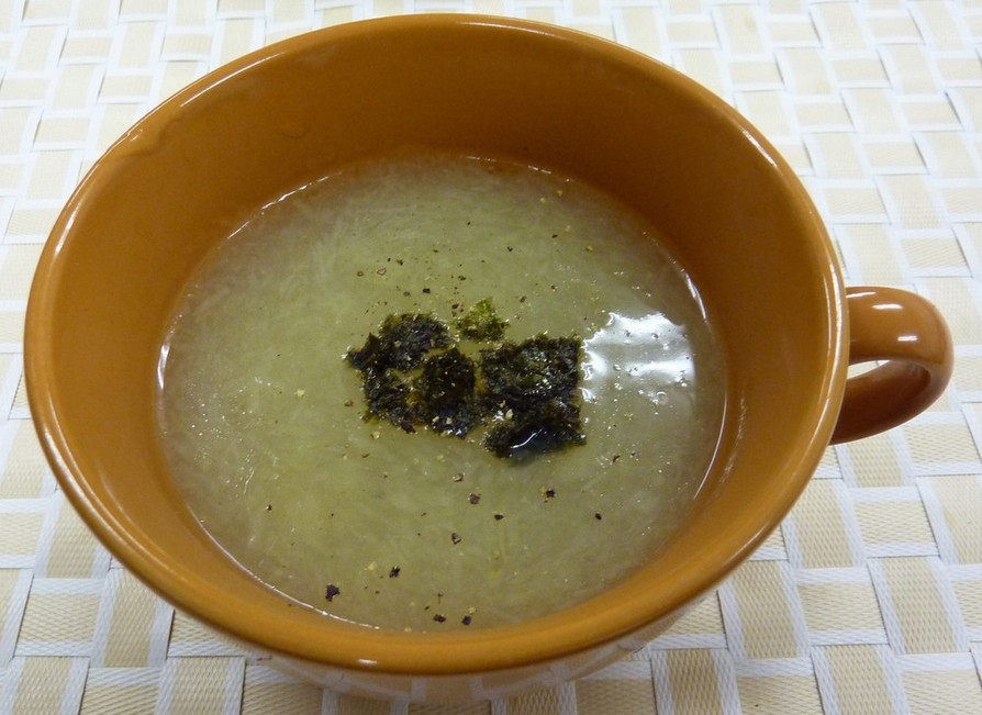 おろしジャガイモの中華スープの画像