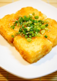 ✿豆腐のごま味噌生姜焼き✿