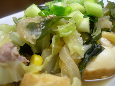 ♫厚揚げの醤油ラーメン風♫の写真