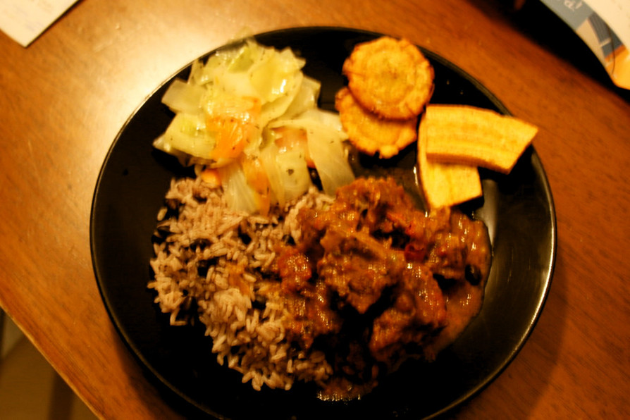 ジャマイカン rice and peasの画像
