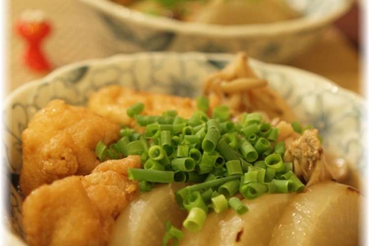 汁まで飲める優しい味の大根 がんも煮 レシピ 作り方 By あち公 クックパッド